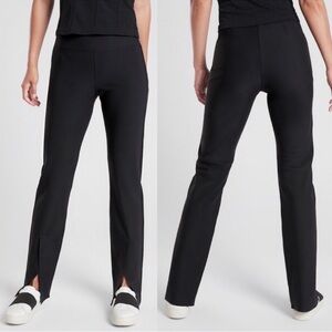Athleta Interstellar Tight Black Split Hem